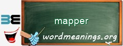 WordMeaning blackboard for mapper